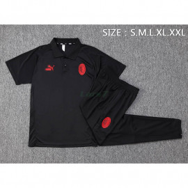 Polo AC Milan 2023/2024 Negro