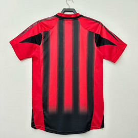 Camiseta AC Milan 1ª Equipación Retro 04/05