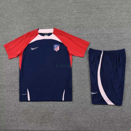 Camiseta de Entrenamiento Atlético de Madrid 2023/2024 Azul Marino/Rojo