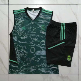 Camiseta de Entrenamiento Real Madrid Sin Mangas 2023/2024 Kit Verde