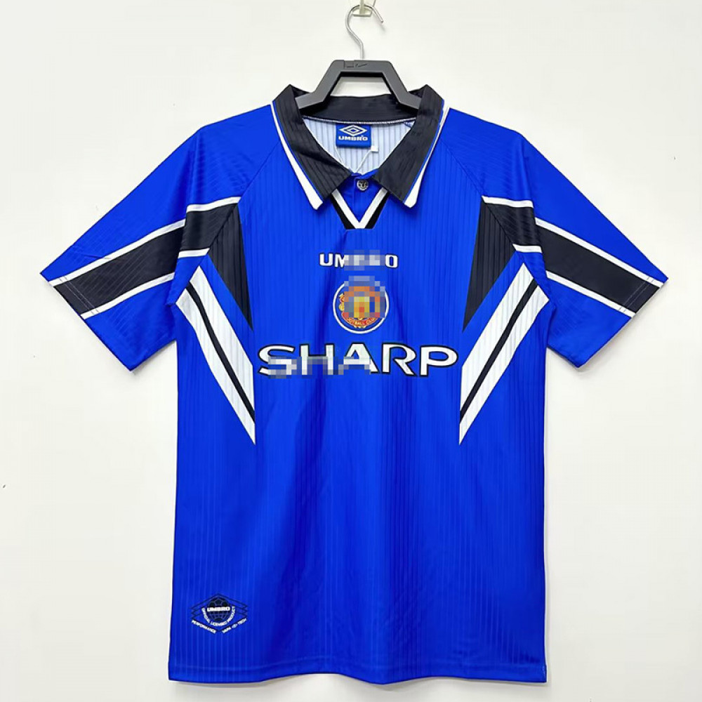 Camiseta Manchester United 3ª Equipación Retro 1996/98