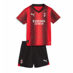 Camiseta AC Milan 1ª Equipación 2023/2024 Niño Kit