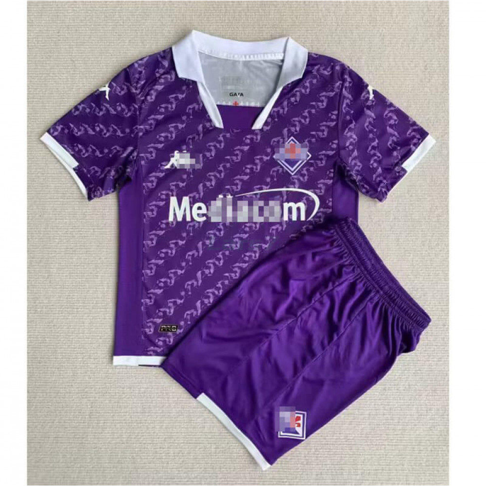 Camiseta Fiorentina 1ª Equipación 2023/2024 Niño Kit