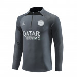 Sudadera de Entrenamiento PSG 2023/2024 Gris Oscuro