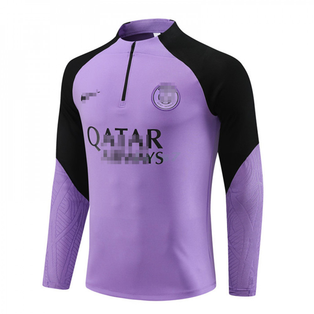 Sudadera de Entrenamiento PSG 2023/2024 Morado/Negro