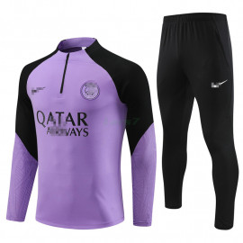 Sudadera de Entrenamiento PSG 2023/2024 Morado/Negro