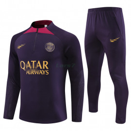 Sudadera de Entrenamiento PSG 2023/2024 Púrpura