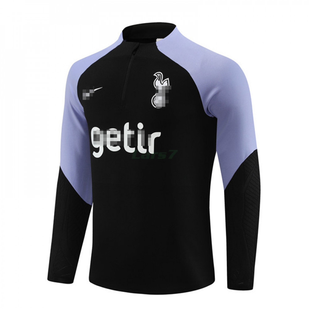 Sudadera de Entrenamiento Tottenham Hotspur 2023/2024 Negro/Morado