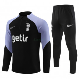 Sudadera de Entrenamiento Tottenham Hotspur 2023/2024 Negro/Morado