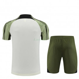 Camiseta de Entrenamiento Barcelona 2023/2024 Kit Beige/Verde