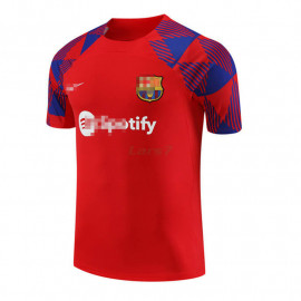 Camiseta de Entrenamiento Barcelona 2023/2024 Rojo/Azul