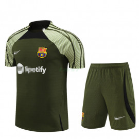 Camiseta de Entrenamiento Barcelona 2023/2024 Verde Oscuro