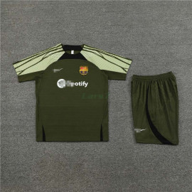 Camiseta de Entrenamiento Barcelona 2023/2024 Verde Oscuro