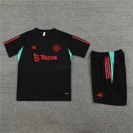 Camiseta de Entrenamiento Manchester United 2023/2024 Negro/Verde