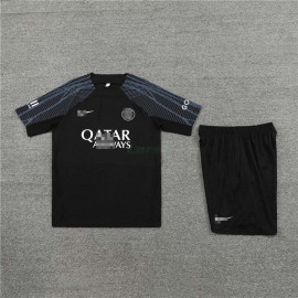 Camiseta de Entrenamiento PSG 2023/2024 Negro Marca Blanco