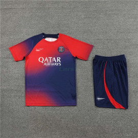 Camiseta de Entrenamiento PSG 2023/2024 Rojo/Azul