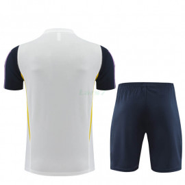 Camiseta de Entrenamiento Real Madrid 2023/2024 Blanco/Azul Marino