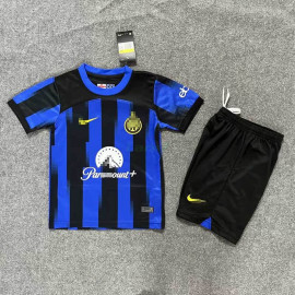 Camiseta Inter de Milan 1ª Equipación 2023/2024 Niño Kit