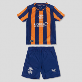 Camiseta Rangers FC 3ª Equipación 2023/2024 Niño Kit