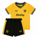 Camiseta Wolverhampton Wanderers 1ª Equipación 2023/2024 Niño Kit