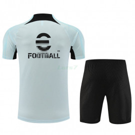 Camiseta de Entrenamiento Inter De Mlian 2023/2024 Gris Claro