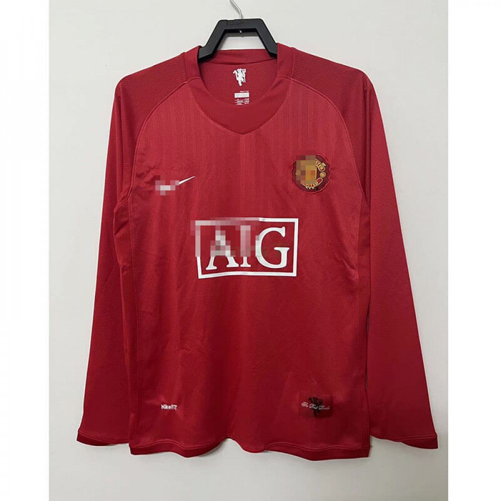 Camiseta Manchester United 1ª Equipación Retro 07/08 ML