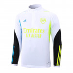 Sudadera de Entrenamiento Arsenal 2023/2024 Blanco/Negro