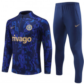 Sudadera de Entrenamiento Chelsea FC 2023/2024 Azul