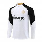 Sudadera de Entrenamiento Chelsea FC 2023/2024 Blanco/Negro