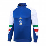 Sudadera de Entrenamiento Italia 2023 Azul/Blanco