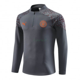 Sudadera de Entrenamiento Manchester City 2023/2024 Gris Oscuro