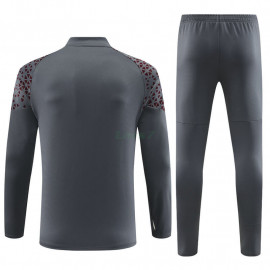 Sudadera de Entrenamiento Manchester City 2023/2024 Gris Oscuro