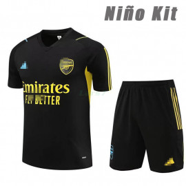 Camiseta de Entrenamiento Arsenal 2023/2024 Niño Kit Negro