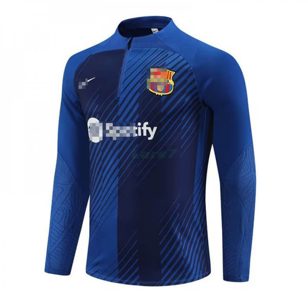 Sudadera de Entrenamiento Barcelona 2023/2024 Azul Real