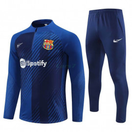 Sudadera de Entrenamiento Barcelona 2023/2024 Azul Real