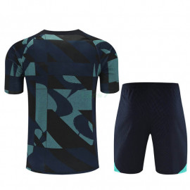 Camiseta de Entrenamiento Barcelona 2023/2024 Niño Kit Azul Marino Camuflaje