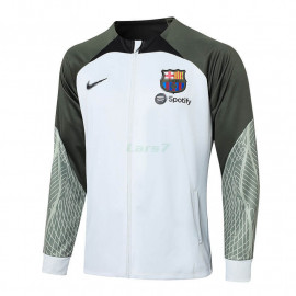 Chaqueta Barcelona 2023/2024 Gris Claro/Verde