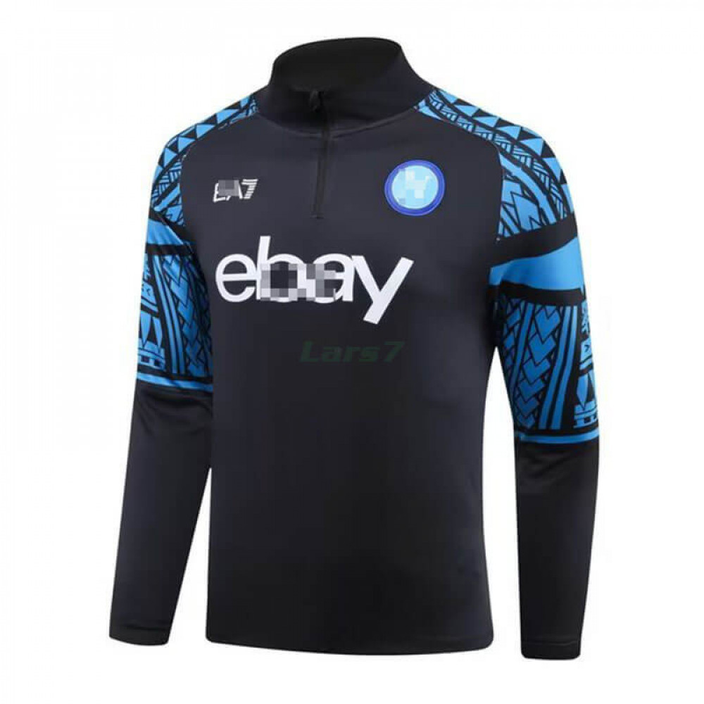 Sudadera de Entrenamiento Napoli 2023/2024 Negro