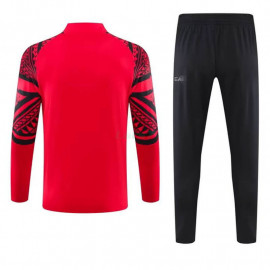 Sudadera de Entrenamiento Napoli 2023/2024 Kit Rojo