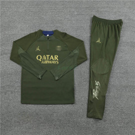 Sudadera de Entrenamiento PSG 2023/2024 Niño Kit Verde