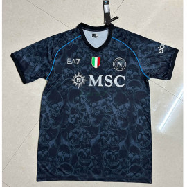 Camiseta Napoli 2023/2024 Halloween Edición Negro