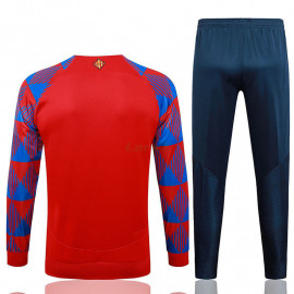 Chandal Barcelona 2023/2024 Rojo/Azul