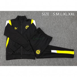 Chaqueta Borussia Dortmund 2023/2024 Negro/Amarillo/Blanco