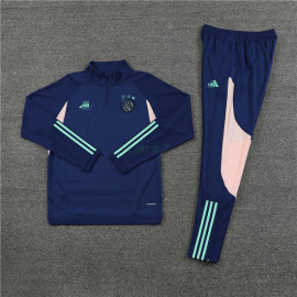 Sudadera de Entrenamiento Ajax de Ámsterdam 2023/2024 Kit Azul Oscuro