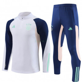 Sudadera de Entrenamiento Ajax de Ámsterdam 2023/2024 Blanco/Azul