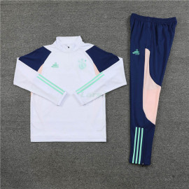 Sudadera de Entrenamiento Ajax de Ámsterdam 2023/2024 Niño Kit Blanco/Azul