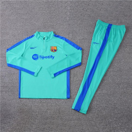 Sudadera de Entrenamiento Barcelona 2023/2024 Niño Kit Turquesa