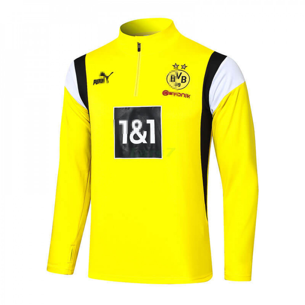 Sudadera de Entrenamiento Borussia Dortmund 2023/2024 Amarillo/Negro