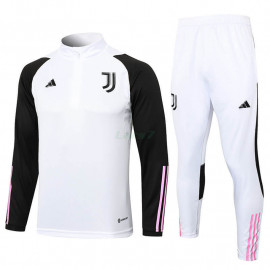 Sudadera de Entrenamiento Juventus 2023/2024 Blanco/Negro