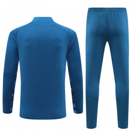 Sudadera de Entrenamiento Manchester City 2023/2024 Niño Kit Azul/Blanco